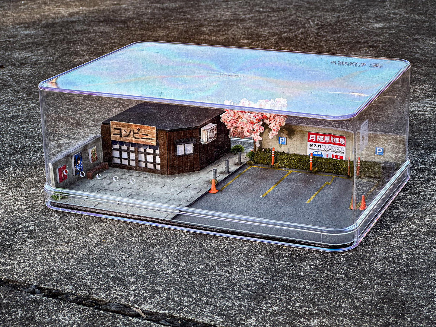 Japanese Parking Lot Diorama
