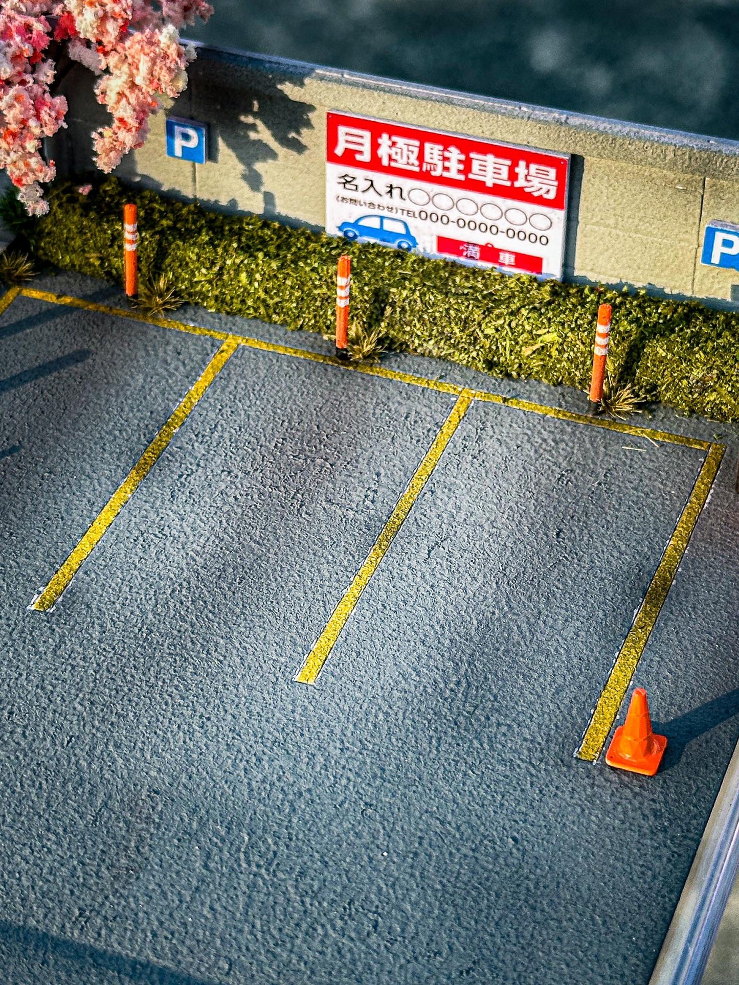 Japanese Parking Lot Diorama