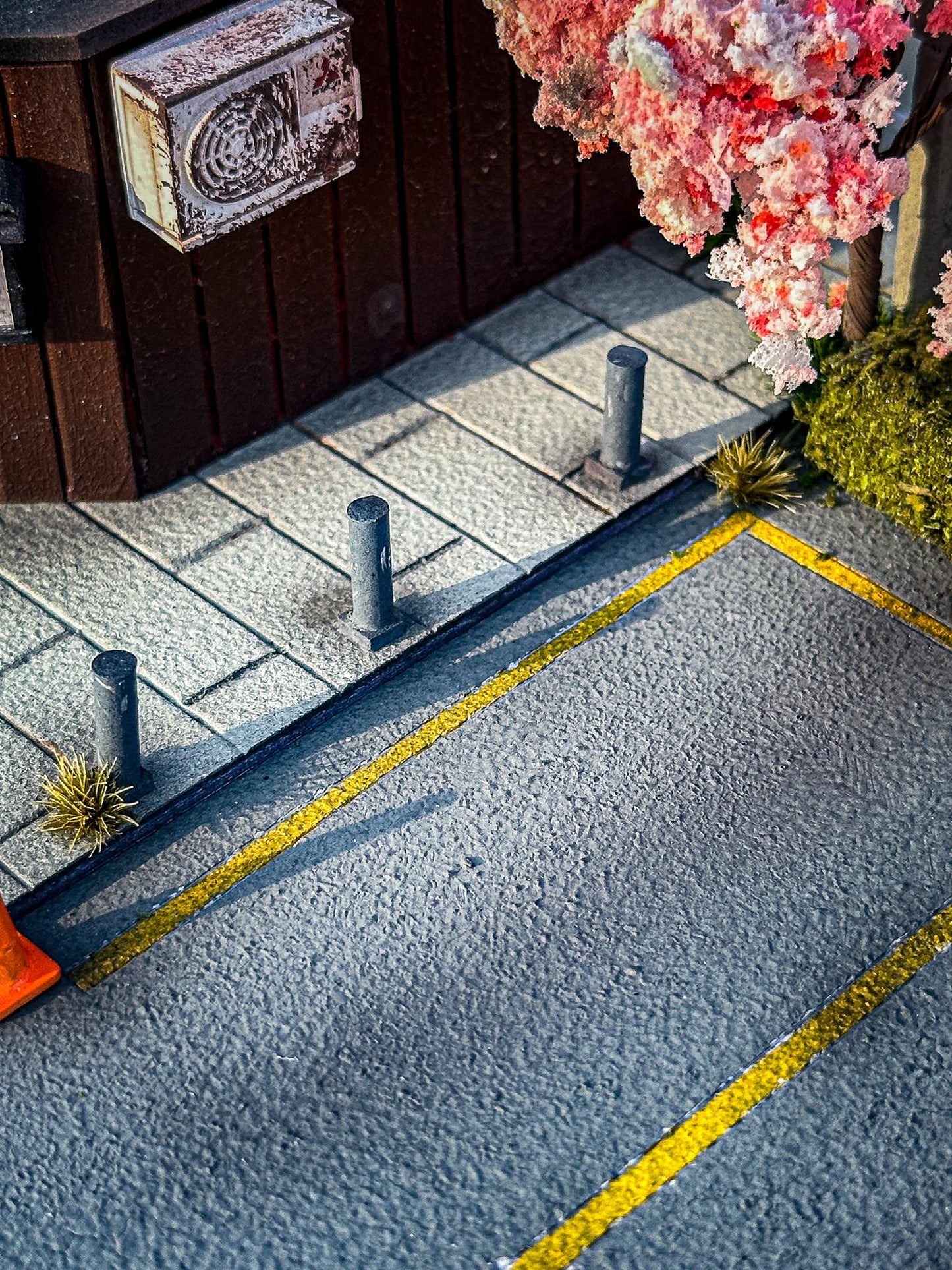 Japanese Parking Lot Diorama