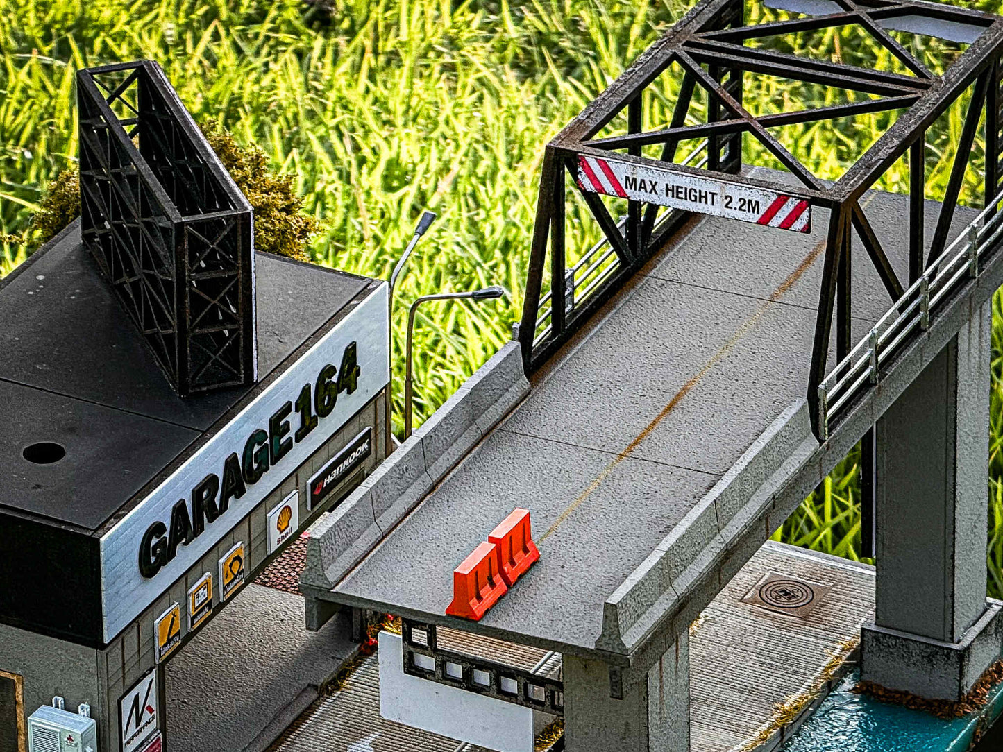 City Garage Overpass Diorama