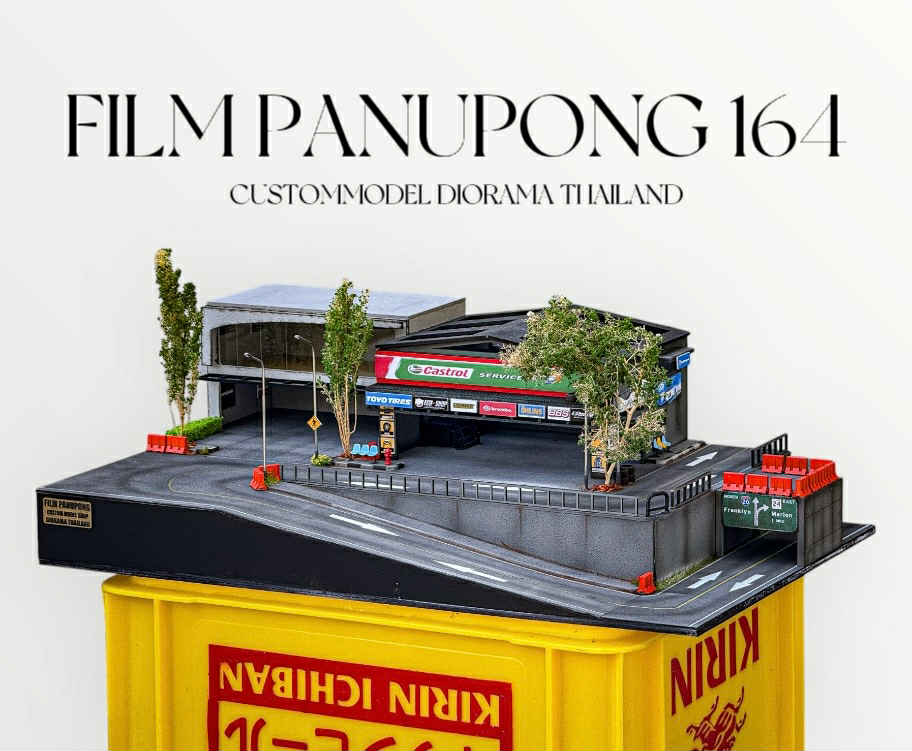 Showroom Garage Autoshop Diorama
