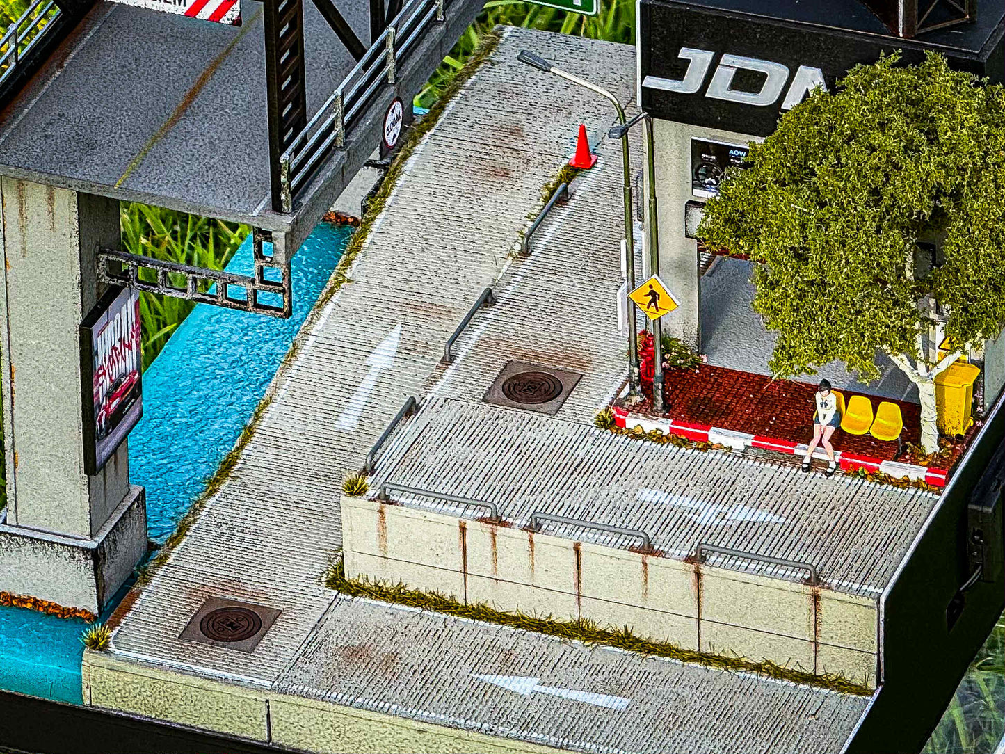 City Garage Overpass Diorama