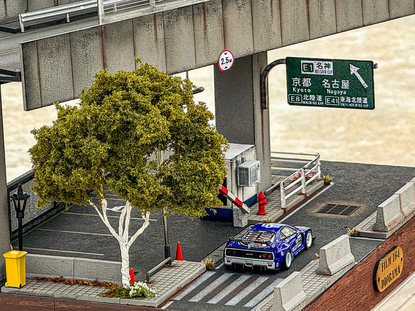 Highway Underpass Parking Lot