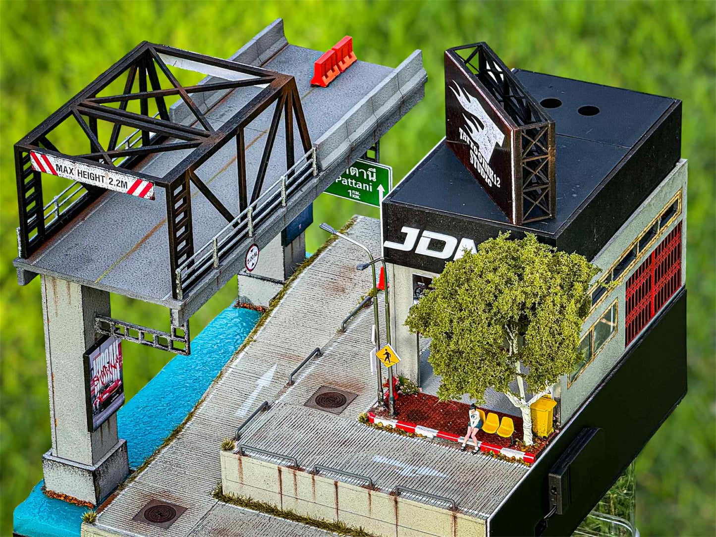 City Garage Overpass Diorama