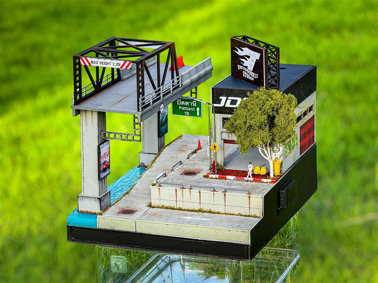 City Garage Overpass Diorama