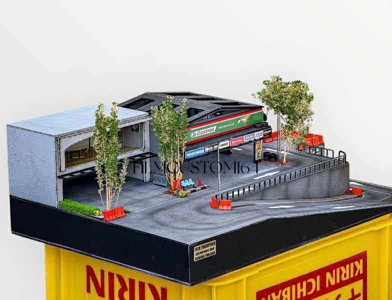 Showroom Garage Autoshop Diorama