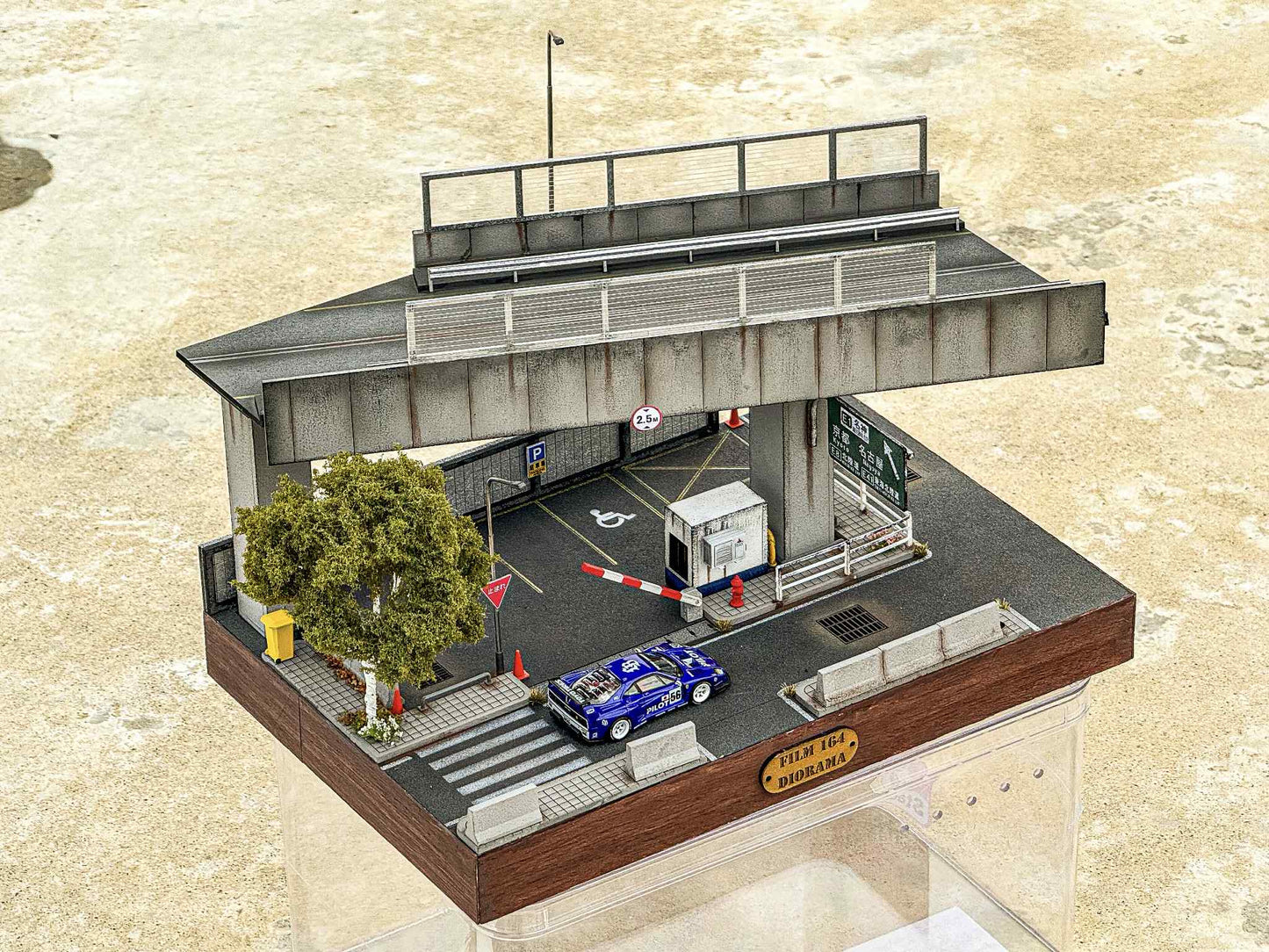 Highway Underpass Parking Lot