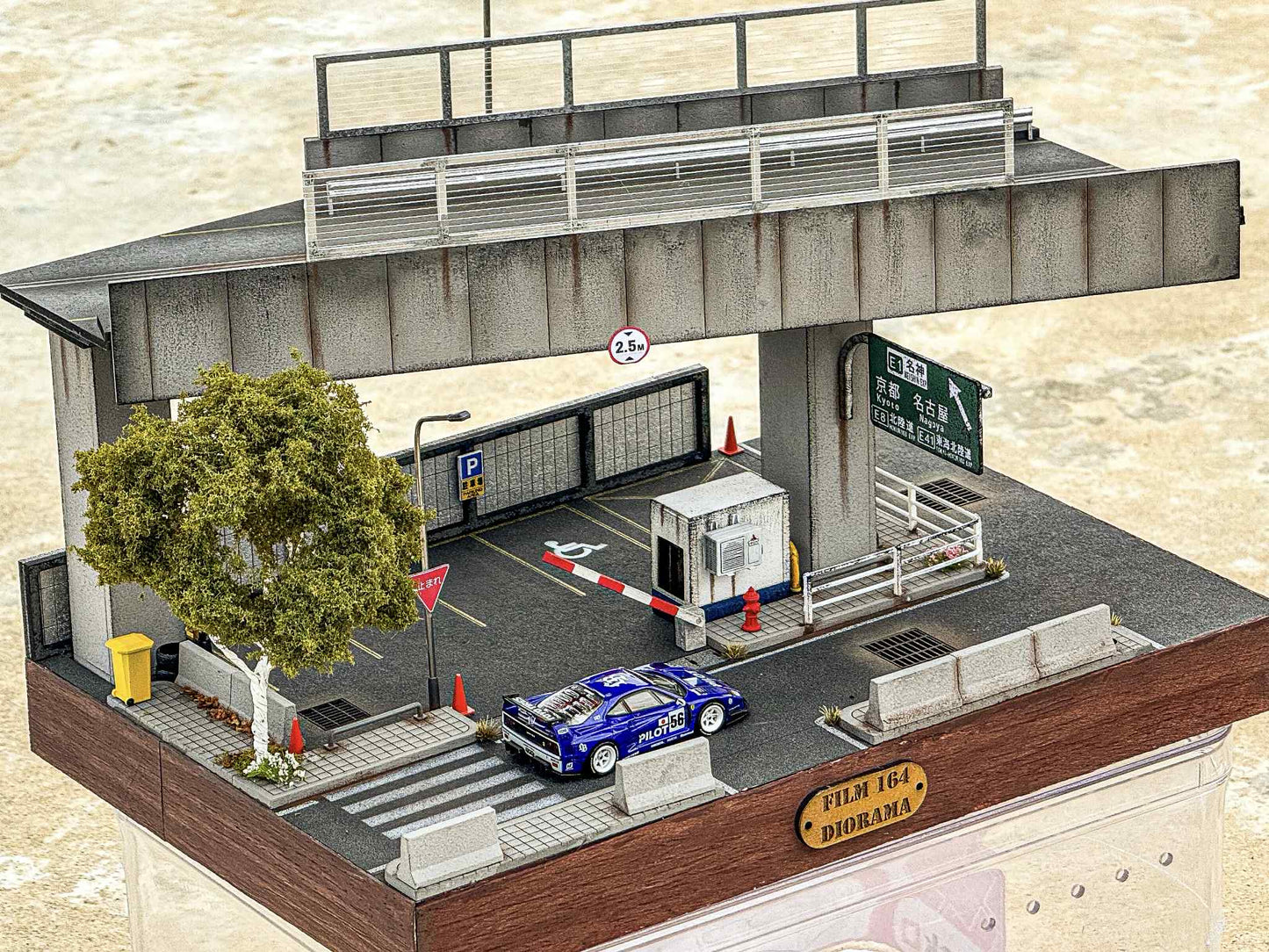 Highway Underpass Parking Lot