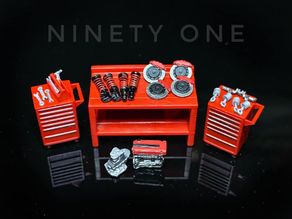 SET 1 : Tool Table [Ninetyone1/64]