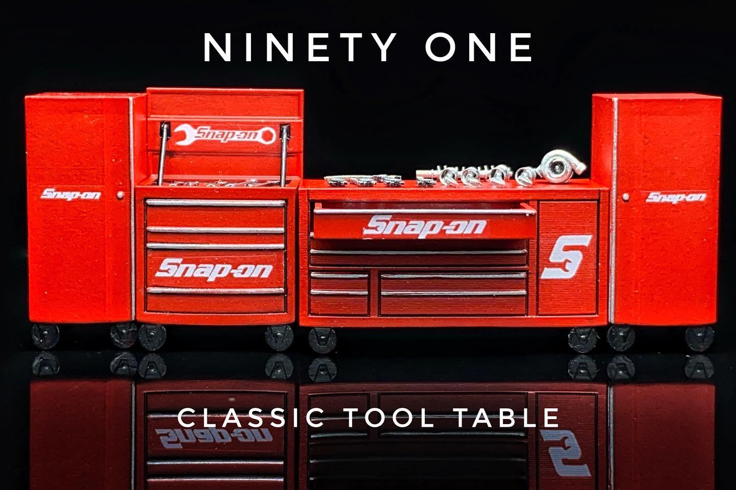 SET10 : Classic Tool Table [Ninetyone1/64] – Pocket Sized Motors