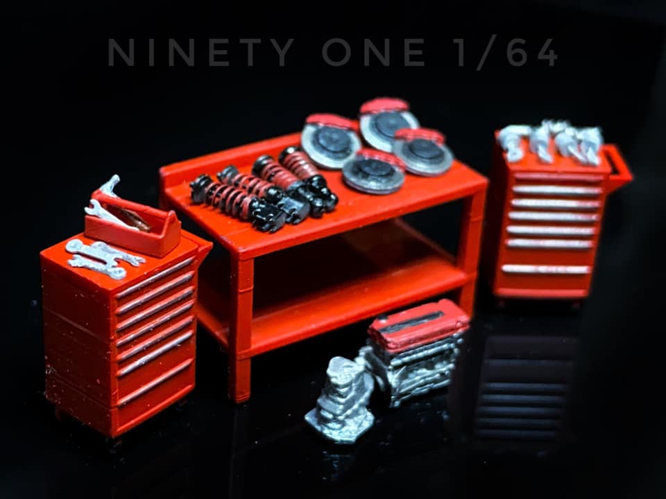 SET 1 : Tool Table [Ninetyone1/64]