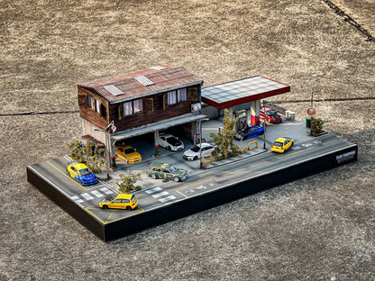 Gas Station Diorama