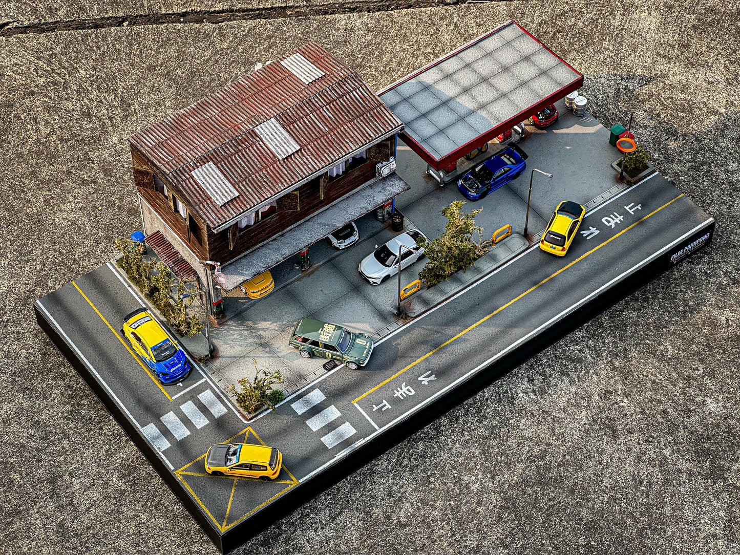 Gas Station Diorama