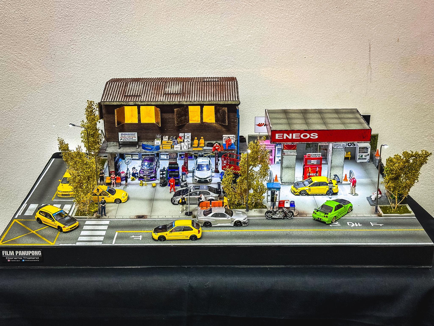 Gas Station Diorama