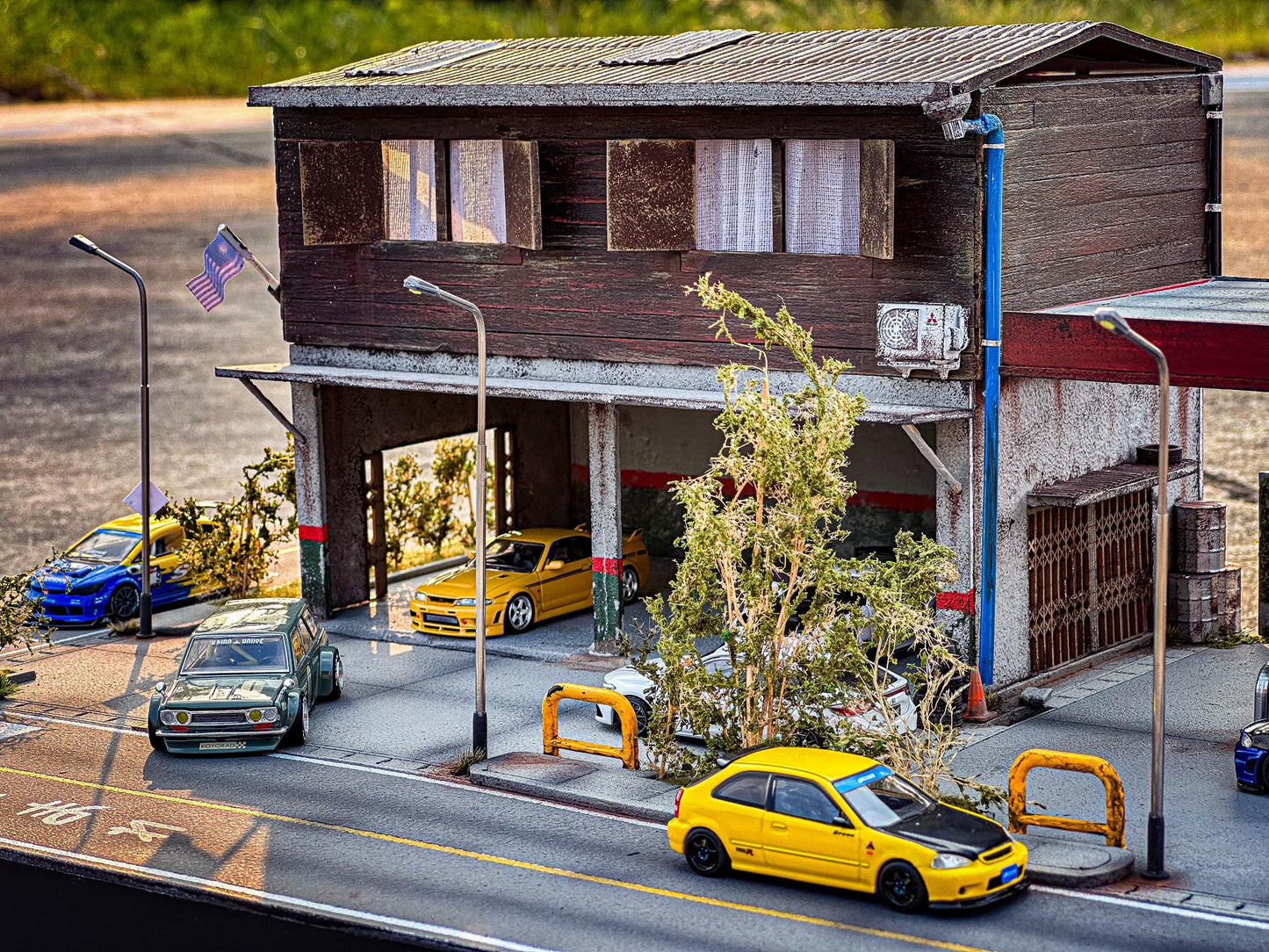 Gas Station Diorama