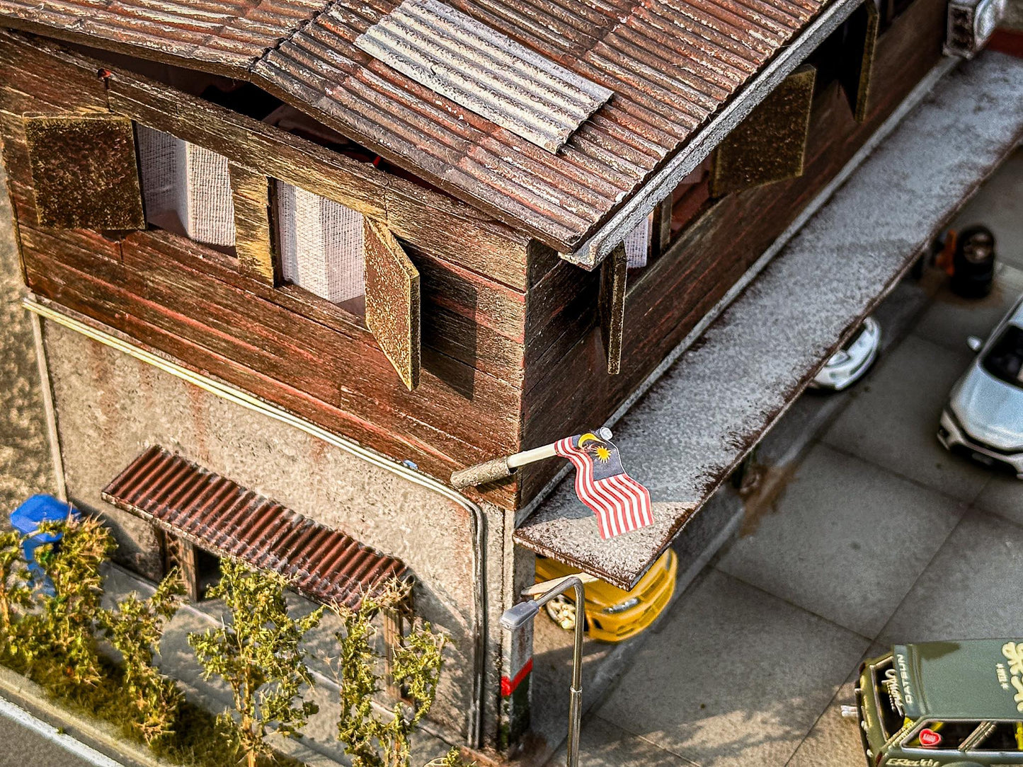 Gas Station Diorama