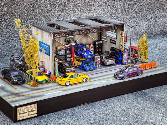 Hanger Garage Diorama