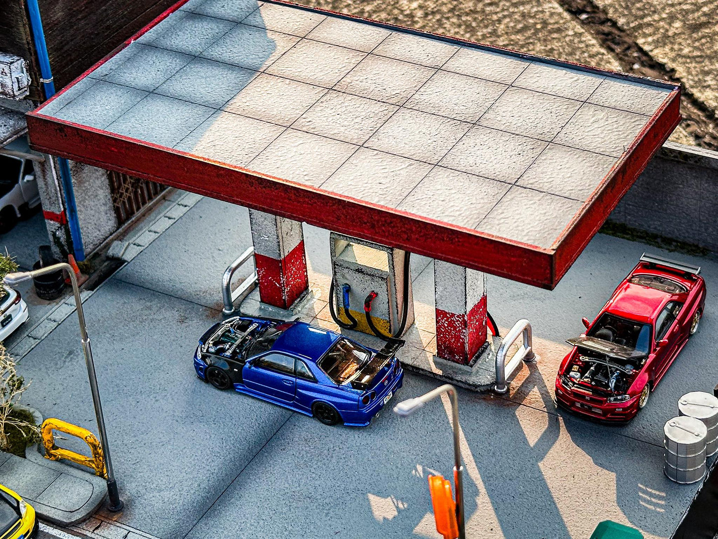 Gas Station Diorama