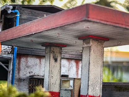 Gas Station Diorama