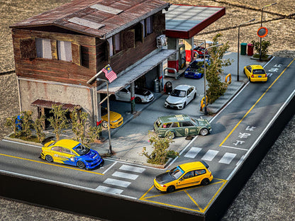 Gas Station Diorama