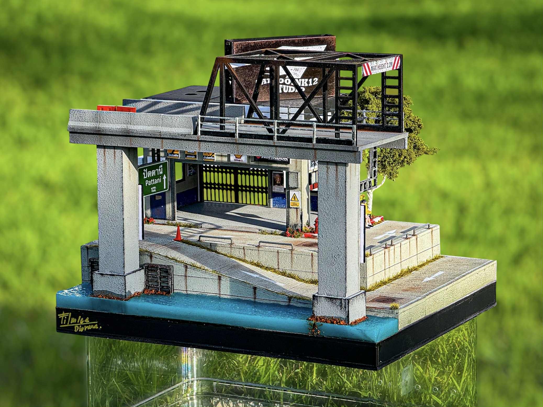 ★ Diorama Garage Plate　　　　　　　　　　　　　　【数限】 ☆ Diorama Garage Plate 【数限】