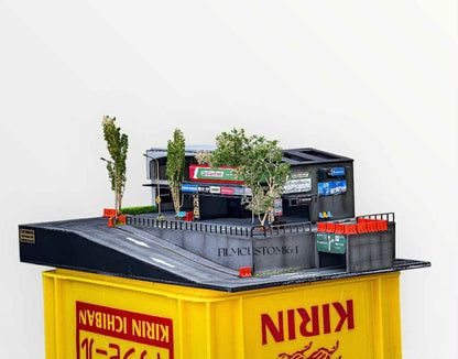Showroom Garage Autoshop Diorama