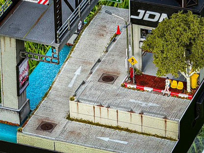 City Garage Overpass Diorama