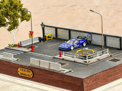 Highway Underpass Parking Lot