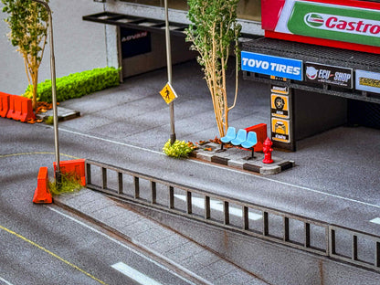 Showroom Garage Autoshop Diorama