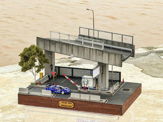 Highway Underpass Parking Lot