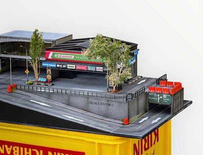 Showroom Garage Autoshop Diorama